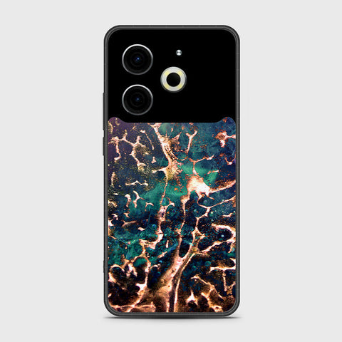 Tecno Pova 6 Neo - Colorful Marble Series - HQ Premium Shine Durable Shatterproof Case