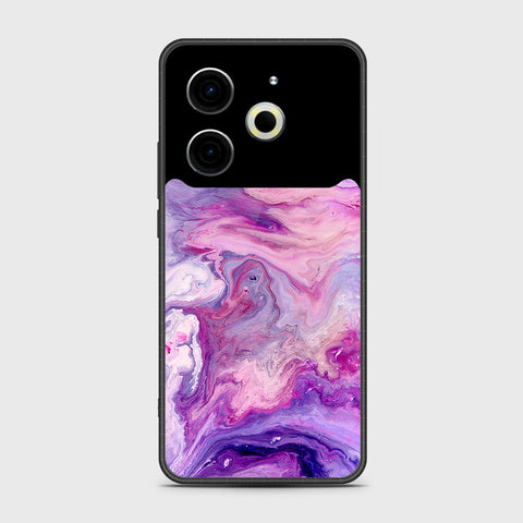 Tecno Pova 6 Neo - Colorful Marble Series - HQ Premium Shine Durable Shatterproof Case