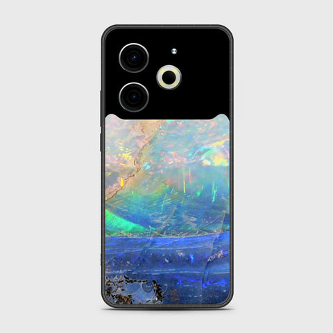 Tecno Pova 6 Neo - Colorful Marble Series - HQ Premium Shine Durable Shatterproof Case