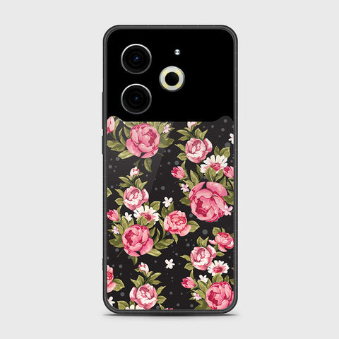 Tecno Pova 6 Neo - Floral Series - HQ Premium Shine Durable Shatterproof Case