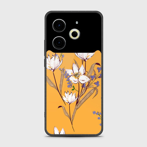 Tecno Pova 6 Neo - Floral Series - HQ Premium Shine Durable Shatterproof Case