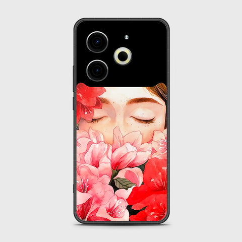 Tecno Pova 6 Neo - Floral Series - HQ Premium Shine Durable Shatterproof Case