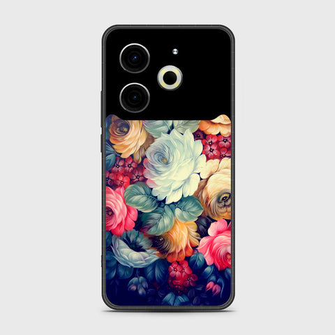 Tecno Pova 6 Neo - Floral Series 2 - HQ Premium Shine Durable Shatterproof Case