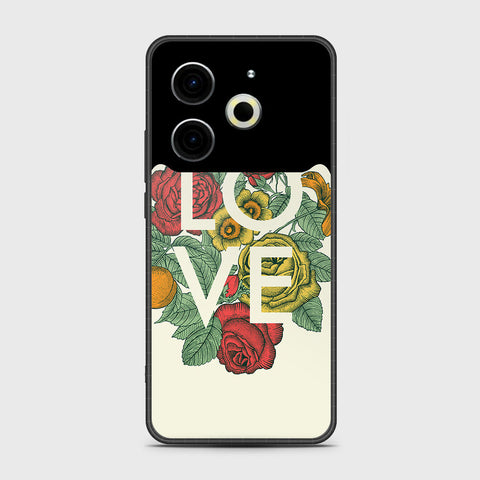 Tecno Pova 6 Neo - Floral Series 2 - HQ Premium Shine Durable Shatterproof Case