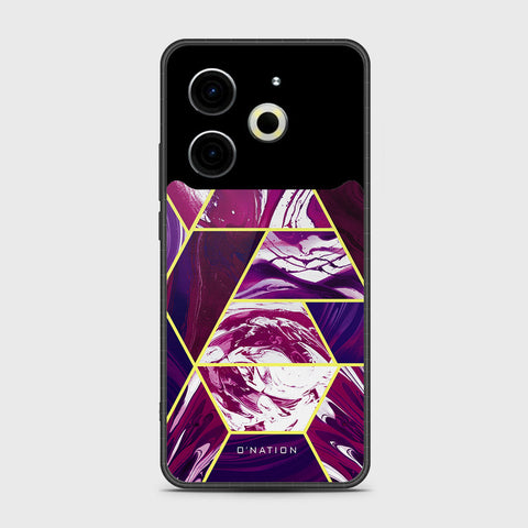 Tecno Pova 6 Neo - O'Nation Shades of Marble Series - HQ Premium Shine Durable Shatterproof Case