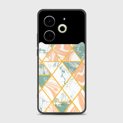 Tecno Pova 6 Neo - O'Nation Shades of Marble Series - HQ Premium Shine Durable Shatterproof Case
