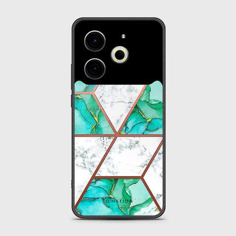 Tecno Pova 6 Neo - O'Nation Shades of Marble Series - HQ Premium Shine Durable Shatterproof Case