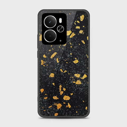 Realme 14 - Black Marble Series - HQ Premium Shine Durable Shatterproof Case