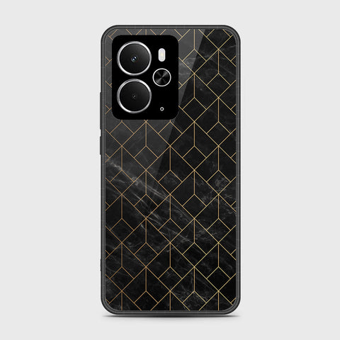 Realme 14 - Black Marble Series - HQ Premium Shine Durable Shatterproof Case