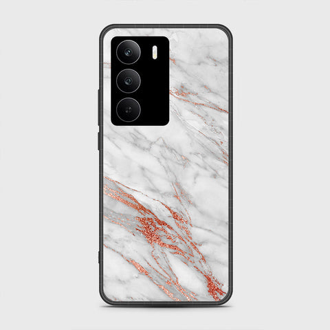 Realme C75 - White Marble Series - HQ Premium Shine Durable Shatterproof Case