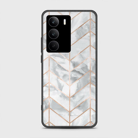 Realme C75 - White Marble Series 2 - HQ Premium Shine Durable Shatterproof Case