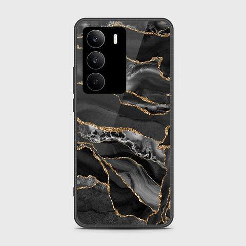 Realme C75 - Black Marble Series - HQ Premium Shine Durable Shatterproof Case