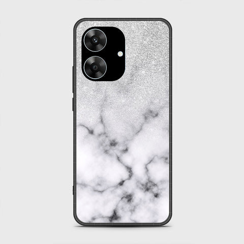 Realme Note 60 - White Marble Series - HQ Premium Shine Durable Shatterproof Case