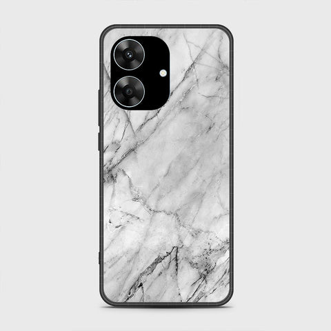 Realme Note 60x - White Marble Series - HQ Premium Shine Durable Shatterproof Case