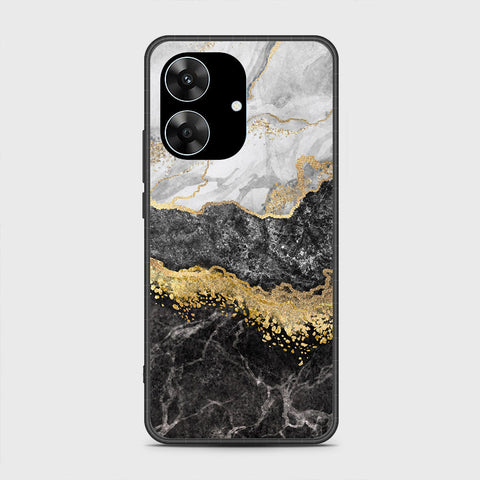 Realme Note 60x - Colorful Marble Series - HQ Premium Shine Durable Shatterproof Case