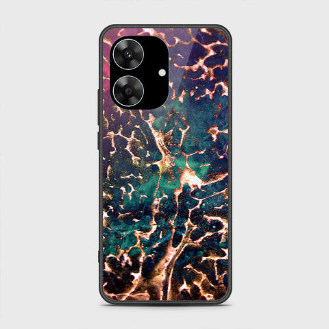 Realme Note 60x - Colorful Marble Series - HQ Premium Shine Durable Shatterproof Case