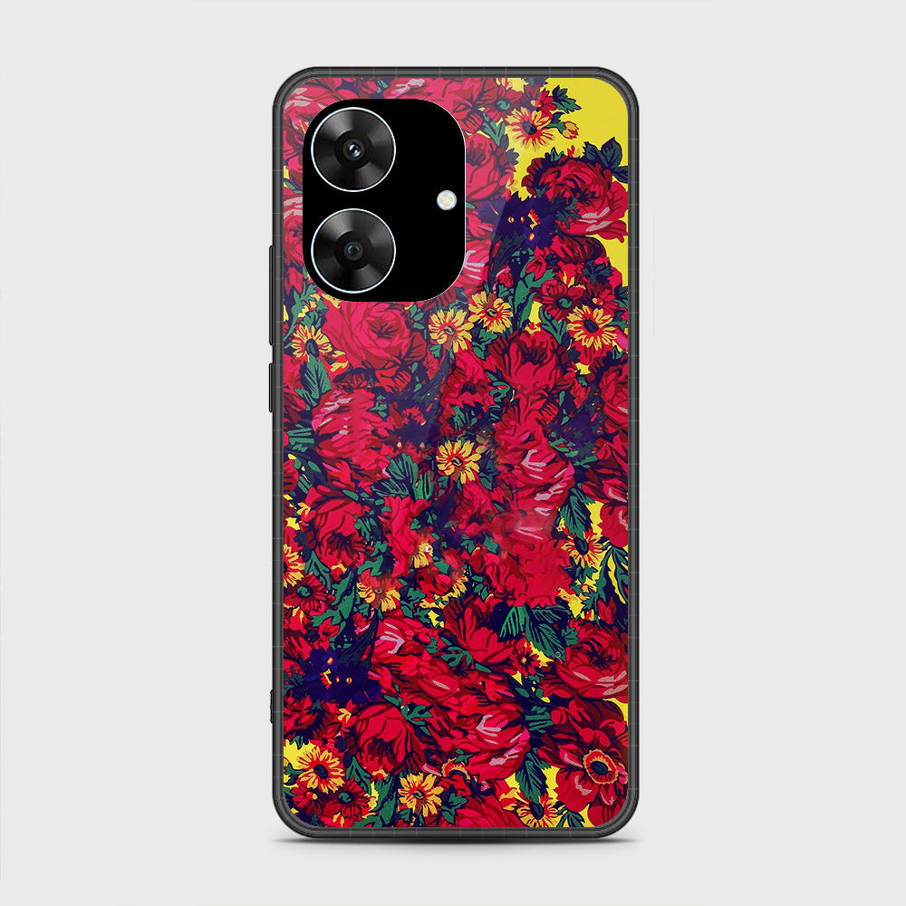 Realme Note 60x - Floral Series - HQ Premium Shine Durable Shatterproof Case