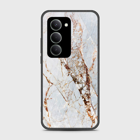 Xiaomi Redmi 15 5G - White Marble Series - HQ Ultra Shine Premium Infinity Glass Soft Silicon Borders Case