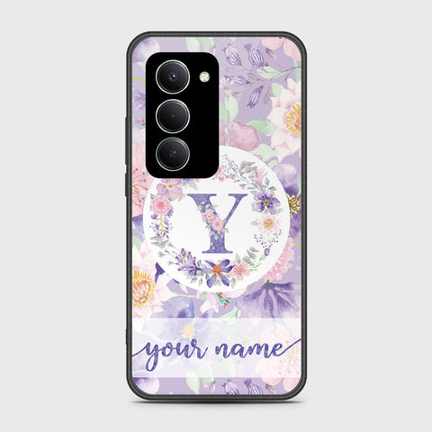 Xiaomi Redmi 15 5G - Personalized Alphabet Series - HQ Ultra Shine Premium Infinity Glass Soft Silicon Borders Case