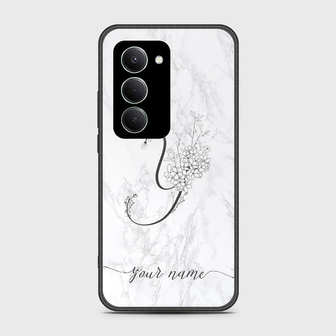 Xiaomi Redmi 15 5G - Personalized Alphabet Series - HQ Ultra Shine Premium Infinity Glass Soft Silicon Borders Case