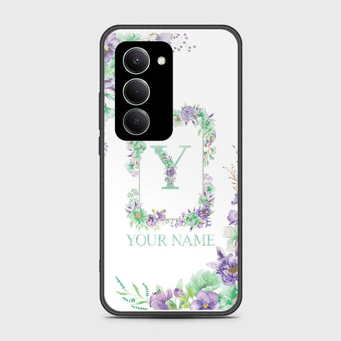 Xiaomi Redmi 15 5G - Personalized Alphabet Series - HQ Ultra Shine Premium Infinity Glass Soft Silicon Borders Case