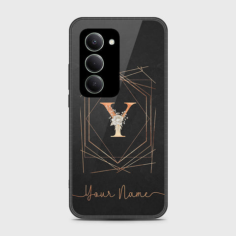 Xiaomi Redmi 15 5G - Personalized Alphabet Series - HQ Ultra Shine Premium Infinity Glass Soft Silicon Borders Case