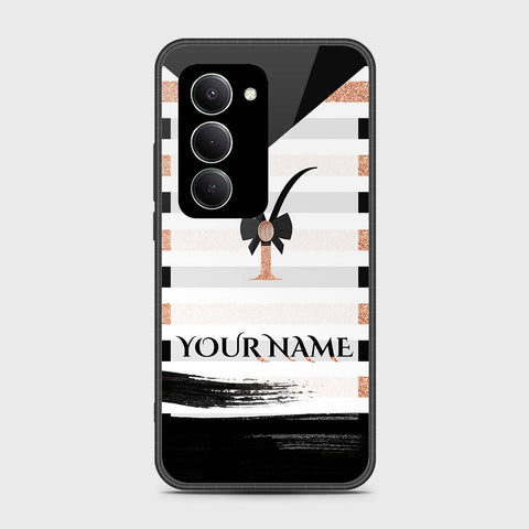 Xiaomi Redmi 15 5G - Personalized Alphabet Series - HQ Ultra Shine Premium Infinity Glass Soft Silicon Borders Case