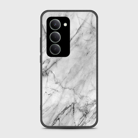 Xiaomi Redmi 15 5G - White Marble Series - HQ Ultra Shine Premium Infinity Glass Soft Silicon Borders Case