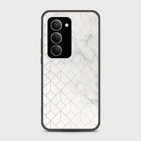 Xiaomi Redmi 15 5G - White Marble Series 2 - HQ Ultra Shine Premium Infinity Glass Soft Silicon Borders Case