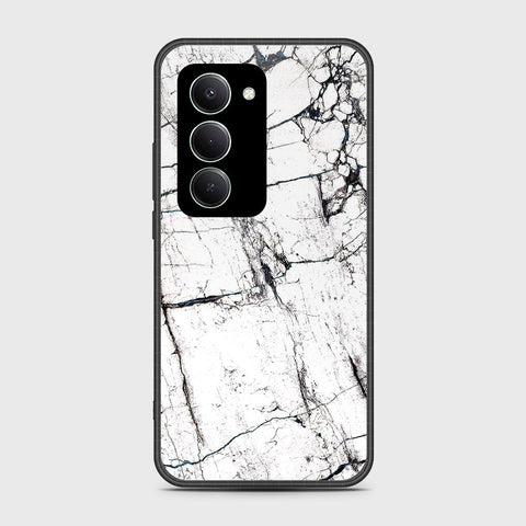 Xiaomi Redmi 15 5G - White Marble Series 2 - HQ Ultra Shine Premium Infinity Glass Soft Silicon Borders Case