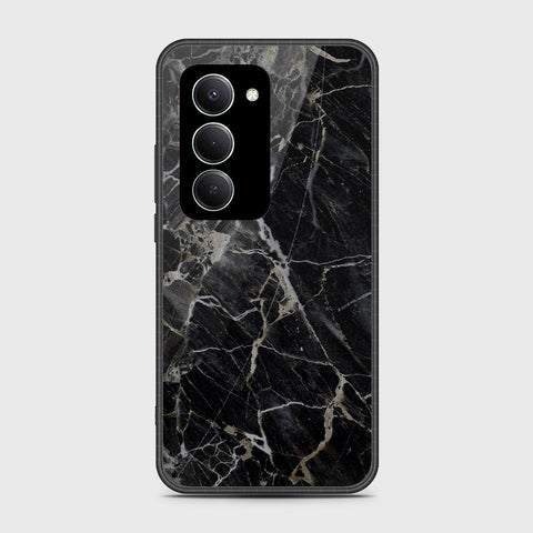 Xiaomi Redmi 15 5G - Black Marble Series - HQ Ultra Shine Premium Infinity Glass Soft Silicon Borders Case