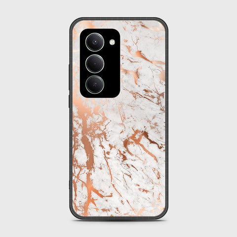 Xiaomi Redmi 15 5G - White Marble Series 2 - HQ Ultra Shine Premium Infinity Glass Soft Silicon Borders Case