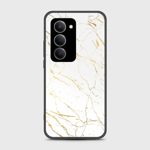 Xiaomi Redmi 15 5G - White Marble Series 2 - HQ Ultra Shine Premium Infinity Glass Soft Silicon Borders Case