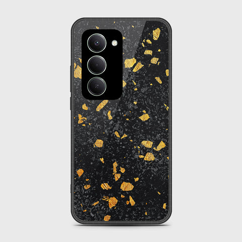 Xiaomi Redmi 15 5G - Black Marble Series - HQ Ultra Shine Premium Infinity Glass Soft Silicon Borders Case