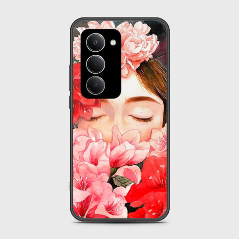 Xiaomi Redmi 15 5G - Floral Series - HQ Ultra Shine Premium Infinity Glass Soft Silicon Borders Case