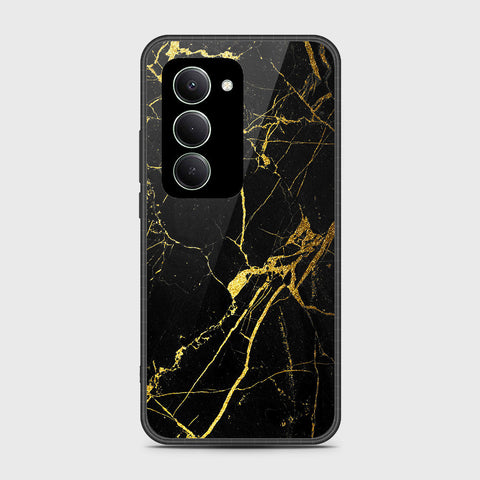 Xiaomi Redmi 15 5G - Black Marble Series - HQ Ultra Shine Premium Infinity Glass Soft Silicon Borders Case