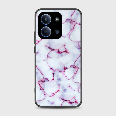 Xiaomi Redmi 15C 4G - White Marble Series - HQ Ultra Shine Premium Infinity Glass Soft Silicon Borders Case