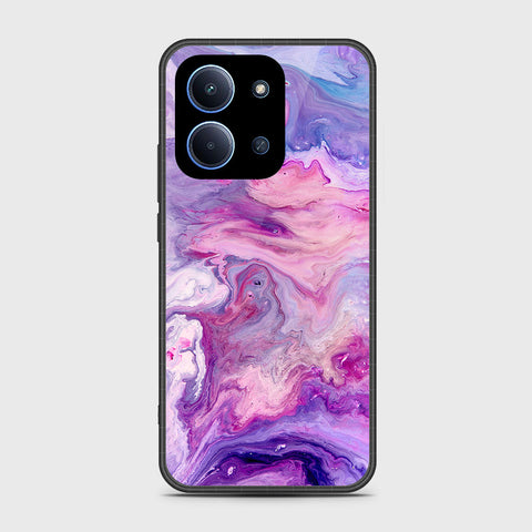 Xiaomi Poco C85 4G - Colorful Marble Series - HQ Ultra Shine Premium Infinity Glass Soft Silicon Borders Case