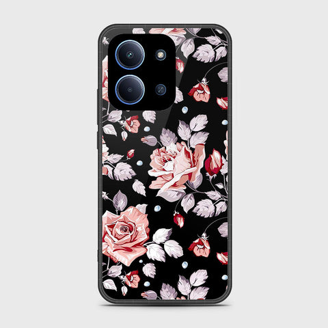 Xiaomi Redmi 15C 4G - Floral Series - HQ Ultra Shine Premium Infinity Glass Soft Silicon Borders Case