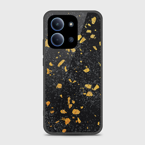 Xiaomi Redmi 15C 4G - Black Marble Series - HQ Ultra Shine Premium Infinity Glass Soft Silicon Borders Case