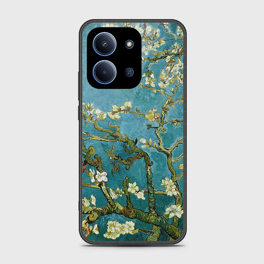 Xiaomi Poco C85 4G - Floral Series 2 - HQ Ultra Shine Premium Infinity Glass Soft Silicon Borders Case