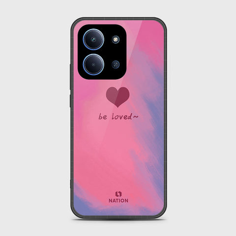 Xiaomi Poco C85 4G - Onation Heart Series - HQ Ultra Shine Premium Infinity Glass Soft Silicon Borders Case