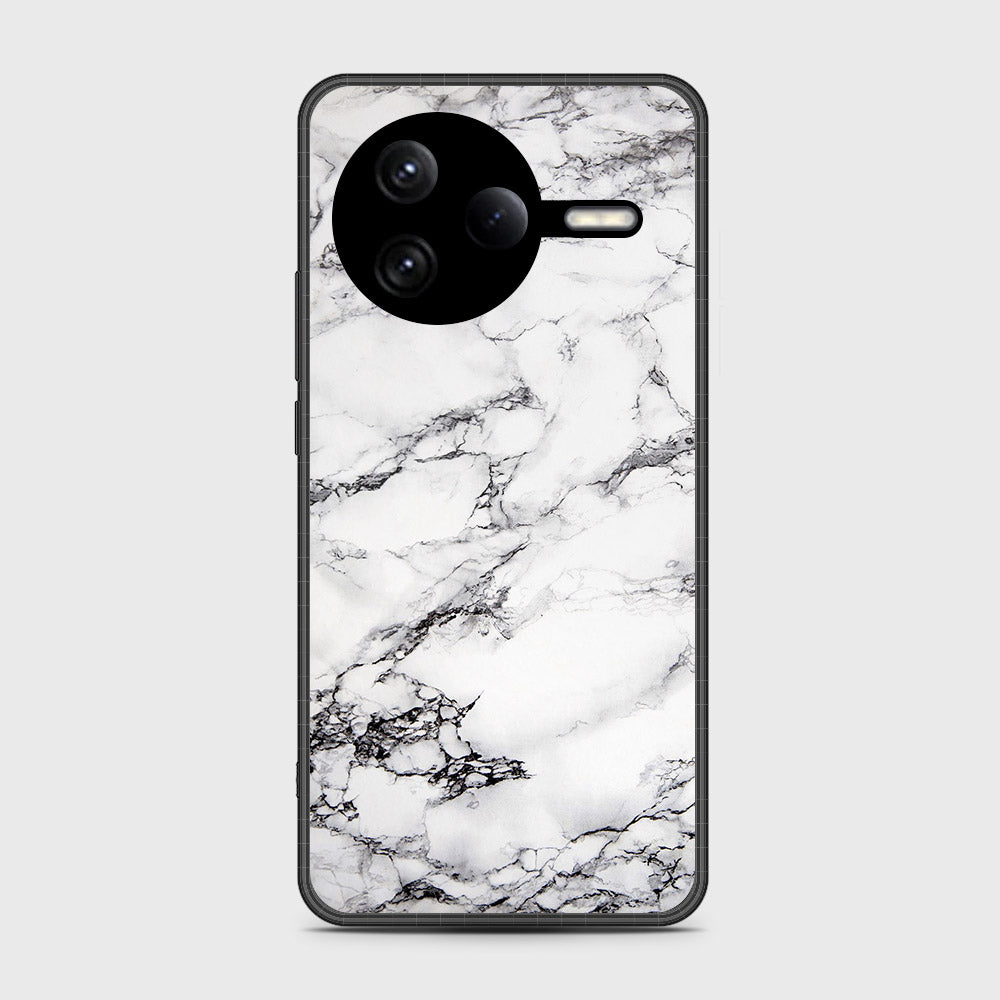 Xiaomi Poco F7 Pro  - White Marble Series - HQ Premium Shine Durable Shatterproof Case