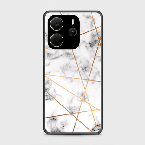 Xiaomi Redmi Note 14 4G - White Marble Series 2 - HQ Premium Shine Durable Shatterproof Case