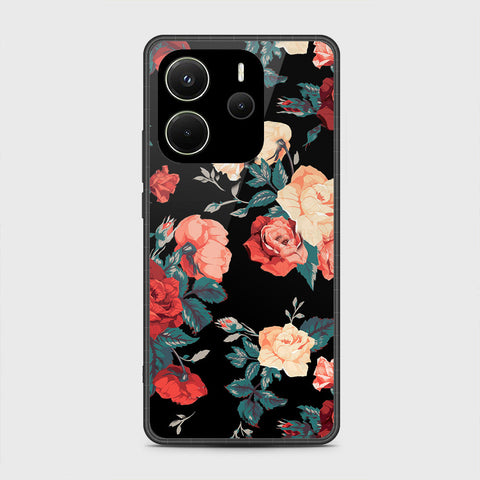 Xiaomi Redmi Note 14 4G - Floral Series 2 - HQ Premium Shine Durable Shatterproof Case