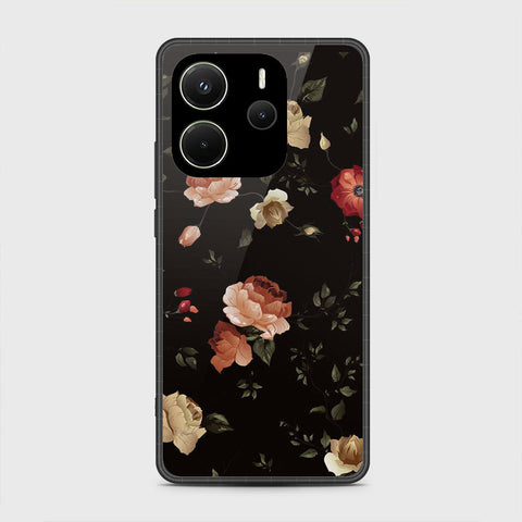 Xiaomi Redmi Note 14 4G - Floral Series 2 - HQ Premium Shine Durable Shatterproof Case