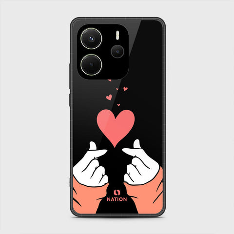 Xiaomi Redmi Note 14 4G - Onation Heart Series - HQ Premium Shine Durable Shatterproof Case