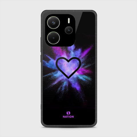 Xiaomi Redmi Note 14 4G - Onation Heart Series - HQ Premium Shine Durable Shatterproof Case