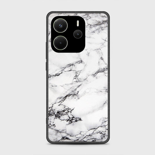 Xiaomi Redmi Note 14 4G - White Marble Series - HQ Premium Shine Durable Shatterproof Case
