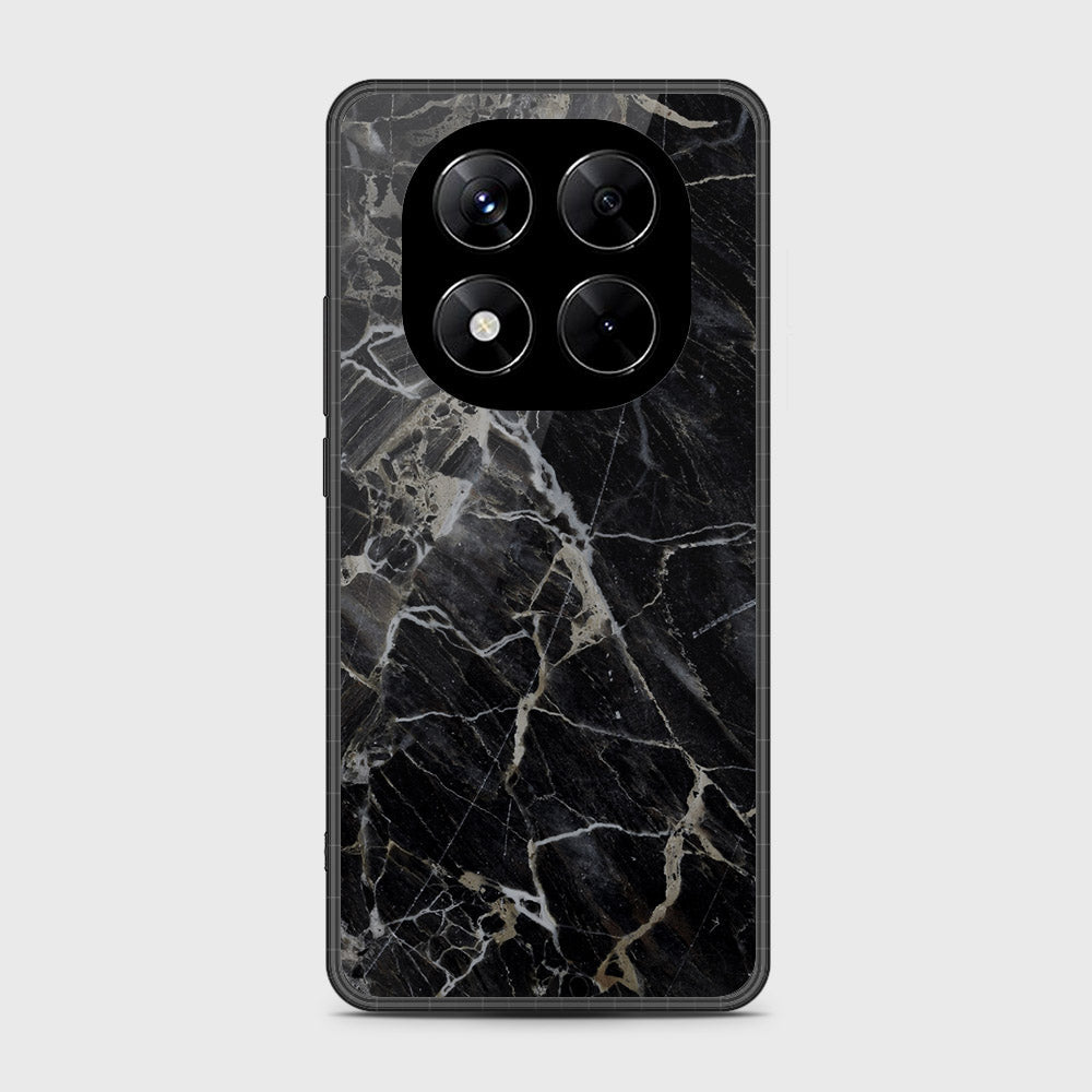 Xiaomi Redmi Note 14 Pro 4G - Black Marble Series - HQ Premium Shine Durable Shatterproof Case